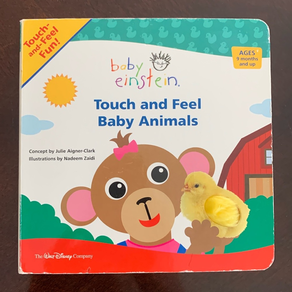 SOLD - Not For Sale 
3 for $5 - Baby Einstein - Touch and feel book